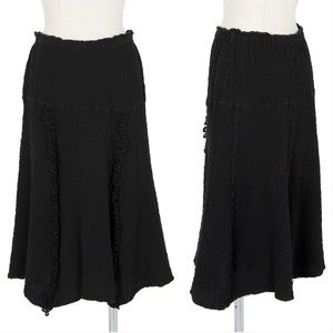 Issey Miyake Black Cauliflower series Midi skirts